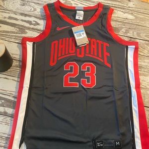 Nike LeBron James Ohio State #23 Basketball Jersey